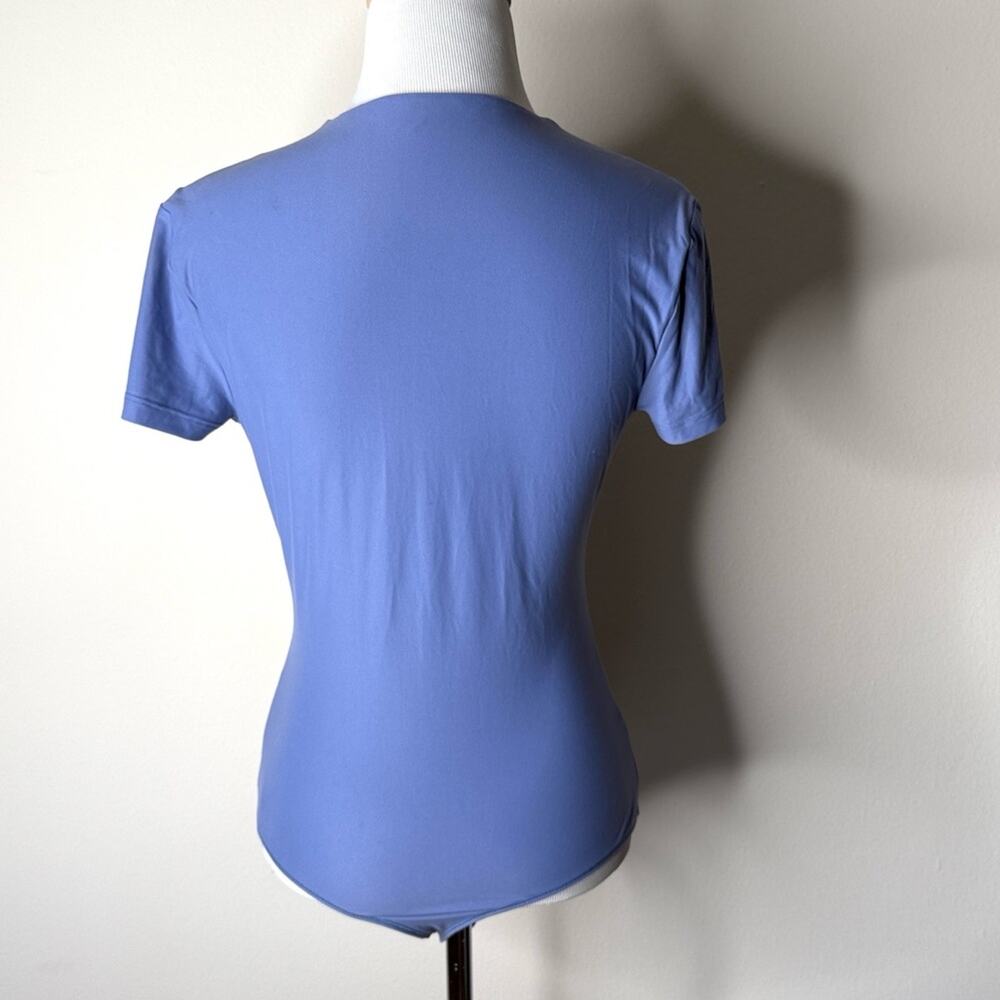 Abercrombie Pale Blue Seamless Bodysuit - Picture 6 of 7